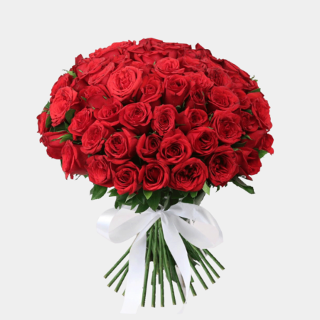 Send red flowers to Karachi - revaayat